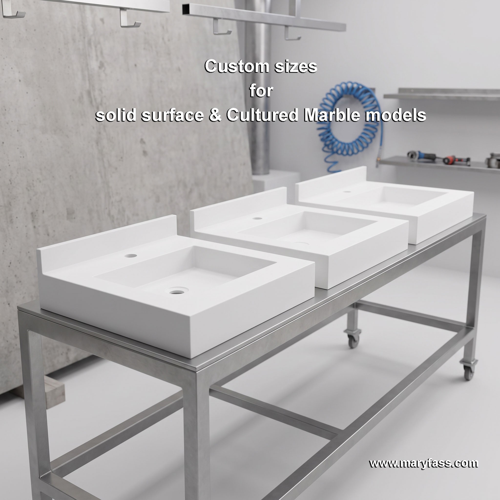 Cultured Marble Vanity Top Manufacturer in Turkey | Maryfass